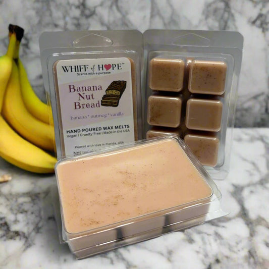 Banana Nut Bread Wax Melts - Whiff of Hope