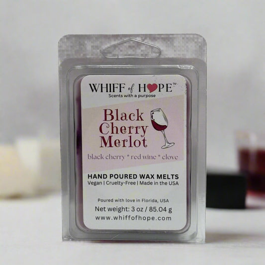 Black Cherry Merlot Wax Melts - Whiff of Hope