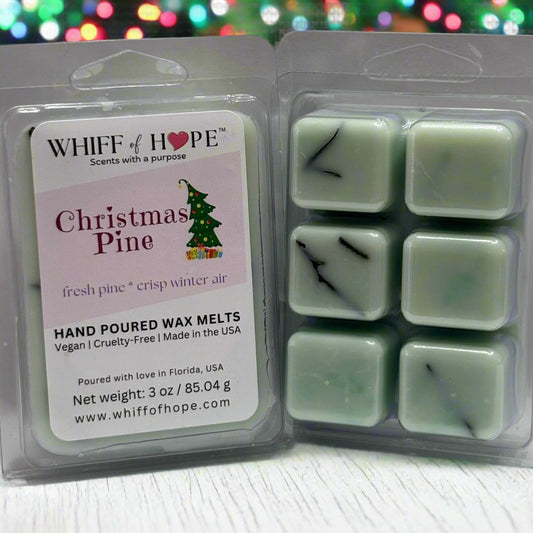 Christmas Pine Wax Melts - Whiff of Hope