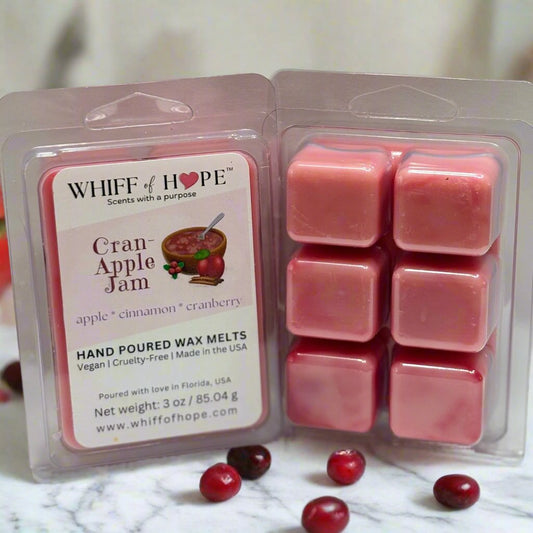 Cran - Apple Jam Wax Melts - Whiff of Hope