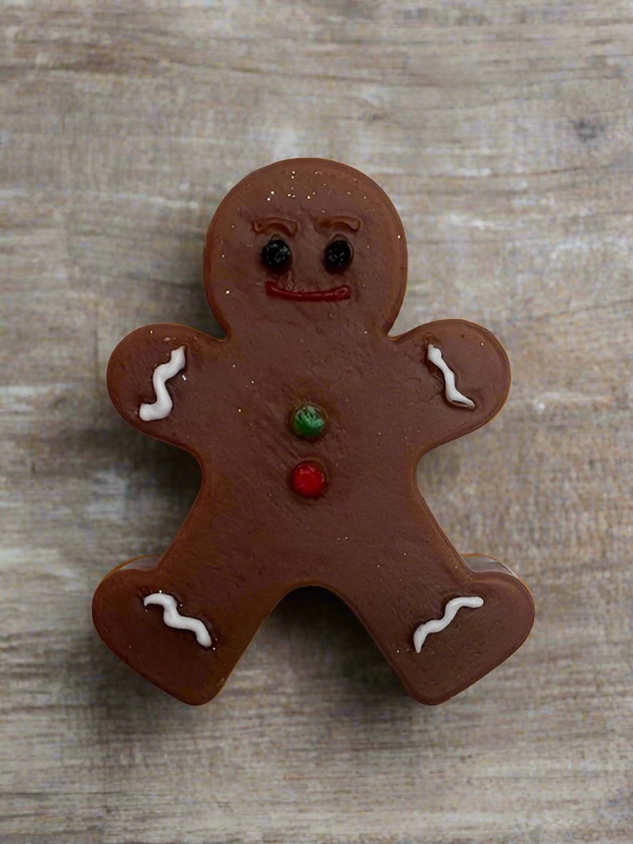 Iced Gingerbread Man in Gift Box - Whiff of Hope